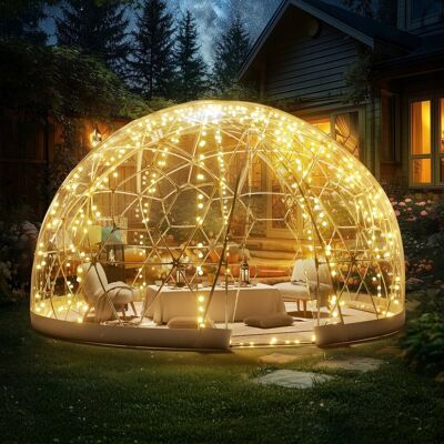 Inny producent NAMIOT KOPUŁOWY OGRODOWY Z PVC GEODEZYJNY 3,66M NAMIOT IGLOO DLA 4 - 7 OSÓB Inny producent NAMIOT KOPUŁOWY OGRODOWY Z PVC GEODEZYJNY 3,66M NAMIOT IGLOO DLA 4 - 7 OSÓB