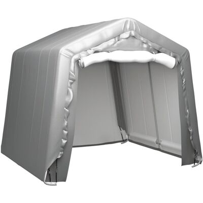 VMP Namiot magazynowy, 240x240 cm, stal, szary VMP Namiot magazynowy, 240x240 cm, stal, szary