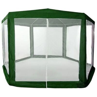 Leobert Namiot pawilon ogrodowy handlowy 2x2x2 m z moskitierą zielony MultiGarden Leobert Namiot pawilon ogrodowy handlowy 2x2x2 m z moskitierą zielony MultiGarden
