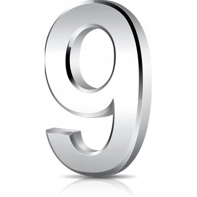 Inny producent Numer Domu 7 Cm Srebrny Wodoodporny Cyfra 3d Samoprzylepny Trwały Inny producent Numer Domu 7 Cm Srebrny Wodoodporny Cyfra 3d Samoprzylepny Trwały