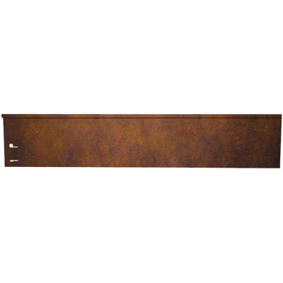 Granica ogrodowa z Corten stali - 113cm, patynowana powierzchnia Granica ogrodowa z Corten stali - 113cm, patynowana powierzchnia