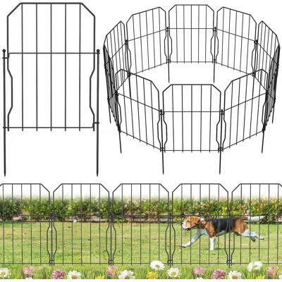 Inny producent OGRODZENIE METALOWE 10SZT. 31 x 41 CM DLA ZWIERZĄT OGRODZENIE NA OGRÓD Inny producent OGRODZENIE METALOWE 10SZT. 31 x 41 CM DLA ZWIERZĄT OGRODZENIE NA OGRÓD