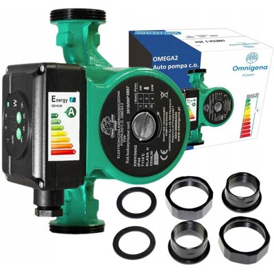 OMNIGENA ELEKTRONICZNA POMPA OBIEGOWA ENERGOOSZCZĘDNA OMEGA 2 25/4 130 AUTO OMNIGENA ELEKTRONICZNA POMPA OBIEGOWA ENERGOOSZCZĘDNA OMEGA 2 25/4 130 AUTO