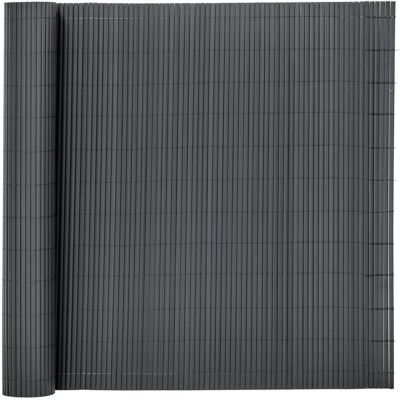 Springos Osłona PVC maskująca 300x100 cm mata na balkon, taras, ogrodzenie, ciemnoszara Springos Osłona PVC maskująca 300x100 cm mata na balkon, taras, ogrodzenie, ciemnoszara
