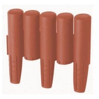 PROSPERPLAST Palisada Ogrodowa Ipal5 Terakota 2,7M PROSPERPLAST Palisada Ogrodowa Ipal5 Terakota 2,7M