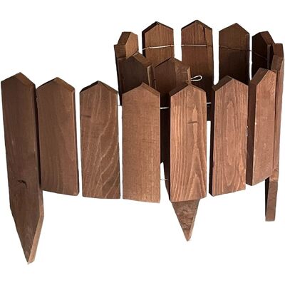 Inny producent Palisada - ogrodzenie drewniane 120x20cm. Drewno bukowe z drewnianych beczek Inny producent Palisada - ogrodzenie drewniane 120x20cm. Drewno bukowe z drewnianych beczek