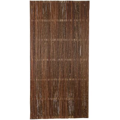 4iQ Group Panel ogrodowy wierzbowy 180x90 cm Brązowy Osłona Tarasowa Dekoracja 4iQ Group Panel ogrodowy wierzbowy 180x90 cm Brązowy Osłona Tarasowa Dekoracja
