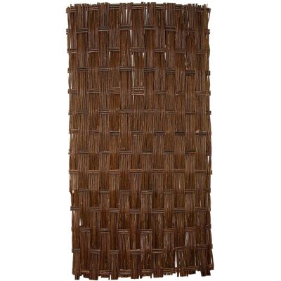 4iQ Group Panel wierzbowy pleciony 180x90cm Brązowy Osłona Trejaż Dekoracja Ogrodu 4iQ Group Panel wierzbowy pleciony 180x90cm Brązowy Osłona Trejaż Dekoracja Ogrodu