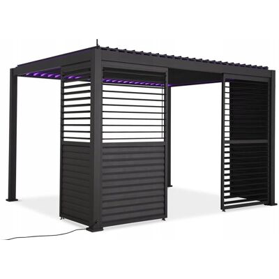 Focus Garden Panel Żaluzjowy 123,5 Cm Regulowany Osłona Do Pergoli Premium 4M Gutroof Focus Garden Panel Żaluzjowy 123,5 Cm Regulowany Osłona Do Pergoli Premium 4M Gutroof