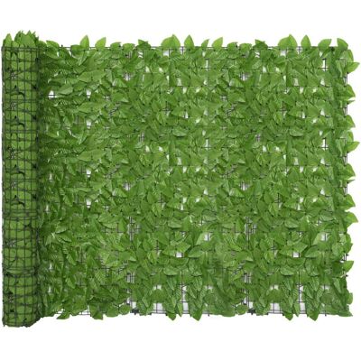 VMP Parawan balkonowy, zielone liście, 300x150 cm VMP Parawan balkonowy, zielone liście, 300x150 cm