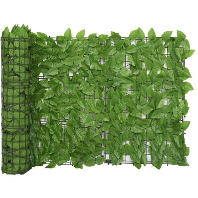 VMP Parawan balkonowy, zielone liście, 500x75 cm VMP Parawan balkonowy, zielone liście, 500x75 cm