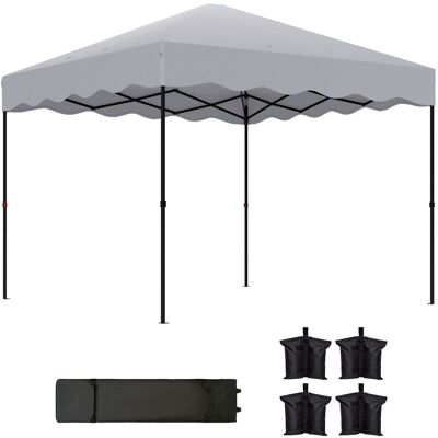 Pawilon Outsunny ok. 3x3 m, wodoodporny, wytrzymały, odporny na zimę, rozkładany pawilon z filtrem UV 50+, składany namiot imprezowy, namiot ogrodow.. Pawilon Outsunny ok. 3x3 m, wodoodporny, wytrzymały, odporny na zimę, rozkładany pawilon z filtrem UV 50+, składany namiot imprezowy, namiot ogrodow..