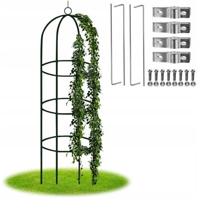 Gockowiak Pergola Kolumnowa Ogrodowa Słup Kolumna Na Kwiaty Róże Stojak 190cm + Kotwy Gockowiak Pergola Kolumnowa Ogrodowa Słup Kolumna Na Kwiaty Róże Stojak 190cm + Kotwy