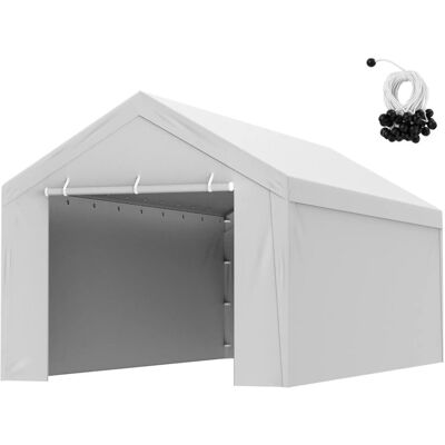 Vevor Plandeka do garazu 2x3 m wodoodporna UV wzmocniona dach + ściana boczna Vevor Plandeka do garazu 2x3 m wodoodporna UV wzmocniona dach + ściana boczna
