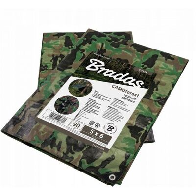BRADAS Plandeka Kamuflażowa Moro Camoforest 10 X 12M 90G. BRADAS Plandeka Kamuflażowa Moro Camoforest 10 X 12M 90G.
