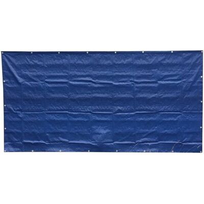 Boni-shop Plandeka na ogrodzenie budowlane 160 g/m² niebieska PE 1,76 m x 3,41 m, 20 szt. Boni-shop Plandeka na ogrodzenie budowlane 160 g/m² niebieska PE 1,76 m x 3,41 m, 20 szt.