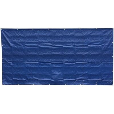Boni-shop Plandeka na ogrodzenie budowlane, niebieska PE 160 g/m², 1,76 x 3,41 m Boni-shop Plandeka na ogrodzenie budowlane, niebieska PE 160 g/m², 1,76 x 3,41 m