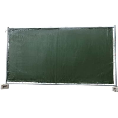 Boni-shop Plandeka ogrodzeniowa PE, zielona, 160g/m², 1,76x3,41m Boni-shop Plandeka ogrodzeniowa PE, zielona, 160g/m², 1,76x3,41m