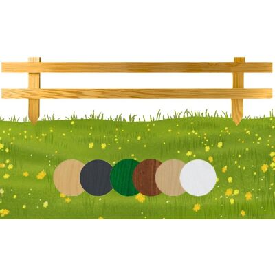 Płotek ogrodowy drewniany Floranica palisada 100 x 20 cm Naturalny - Obrzeża rabat, trawnika, dekoracja, ogrodzenie grządek, ścieżek Płotek ogrodowy drewniany Floranica palisada 100 x 20 cm Naturalny - Obrzeża rabat, trawnika, dekoracja, ogrodzenie grządek, ścieżek