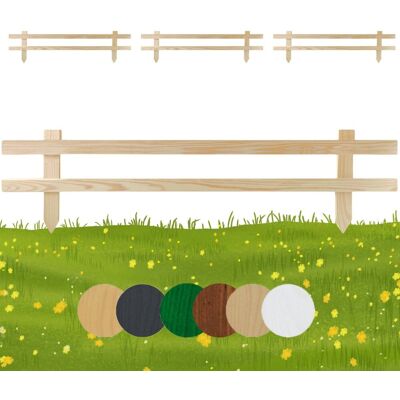 Płotek ogrodowy drewniany Floranica palisada 100 x 20 cm Nieimpregnowany 4 szt. - Obrzeża rabat, trawnika, dekoracja, ogrodzenie grządek, ścieżek Płotek ogrodowy drewniany Floranica palisada 100 x 20 cm Nieimpregnowany 4 szt. - Obrzeża rabat, trawnika, dekoracja, ogrodzenie grządek, ścieżek