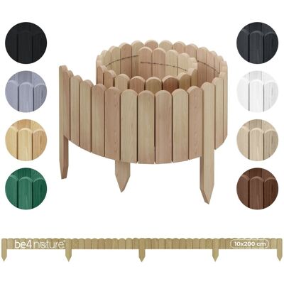 be4group PŁOTEK OGRODOWY drewniany, palisada, obrzeże trawnikowe Rolborder 200 x 10 cm Nieimpregnowany be4group PŁOTEK OGRODOWY drewniany, palisada, obrzeże trawnikowe Rolborder 200 x 10 cm Nieimpregnowany