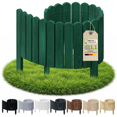 Płotek Ogrodowy Palisada Rollborder Obrzeże Floranica - 100 X 20 Cm Zielony Płotek Ogrodowy Palisada Rollborder Obrzeże Floranica - 100 X 20 Cm Zielony