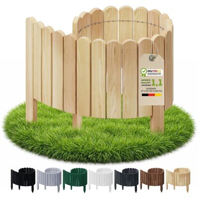 Płotek Ogrodowy Palisada Rollborder Obrzeże Floranica 100 X 30 Cm Naturalny Płotek Ogrodowy Palisada Rollborder Obrzeże Floranica 100 X 30 Cm Naturalny