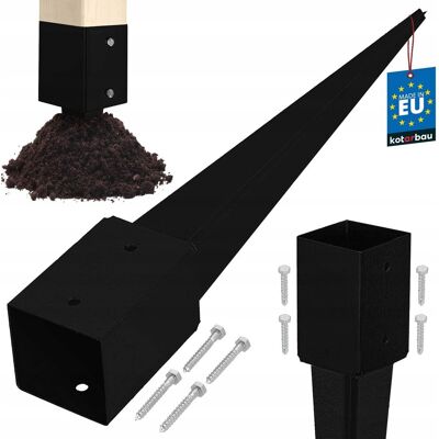 inna (Inny) PODSTAWA SŁUPA WBIJANA DO ZIEMI KOTWA CZARNY 91X91X750 PERGOLA ALTANA STAL inna (Inny) PODSTAWA SŁUPA WBIJANA DO ZIEMI KOTWA CZARNY 91X91X750 PERGOLA ALTANA STAL