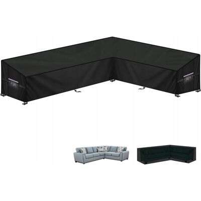 Inny producent Pokrowiec Meble Ogrodowe 300x210x102x80 Oxford 420d Wodoszczelny Litera L Inny producent Pokrowiec Meble Ogrodowe 300x210x102x80 Oxford 420d Wodoszczelny Litera L