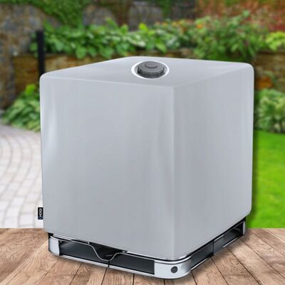 Inny producent Pokrowiec Plandeka Na ZBIORNIK MAUZER BECZKE DESZCZÓWKĘ 1000L 100x120x116cm Inny producent Pokrowiec Plandeka Na ZBIORNIK MAUZER BECZKE DESZCZÓWKĘ 1000L 100x120x116cm