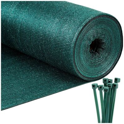 Siatka/osłona cieniująca SPRINGOS SN0021 62, 1,5x50 m, zielona Siatka/osłona cieniująca SPRINGOS SN0021 62, 1,5x50 m, zielona