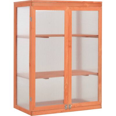 VMP Szafka Na Rośliny, Szklarnia, Drewniana, 75 X 47 X 109 Cm VMP Szafka Na Rośliny, Szklarnia, Drewniana, 75 X 47 X 109 Cm