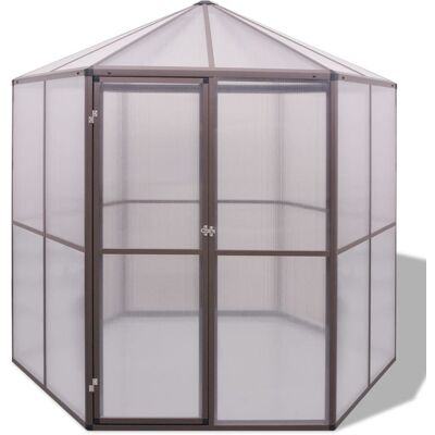 VMP Szklarnia, Aluminium, 240 X 211 X 232 Cm VMP Szklarnia, Aluminium, 240 X 211 X 232 Cm