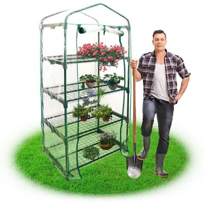 Zolta Szklarnia balkonowa foliowa 70x50x160 cm na rozsady i warzywa Zolta Szklarnia balkonowa foliowa 70x50x160 cm na rozsady i warzywa