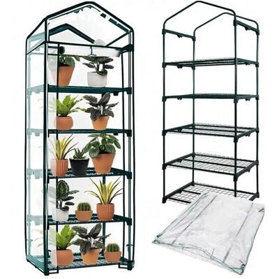 Inny producent Szklarnia balkonowa ogrodowa foliowa mini 193 x 69 x 49 cm Inny producent Szklarnia balkonowa ogrodowa foliowa mini 193 x 69 x 49 cm