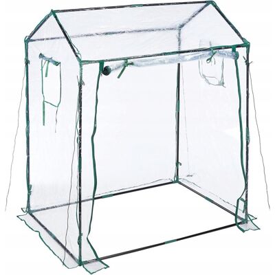 Inny producent Szklarnia Mini Rama Wzmocniona Plandeka PCV 152 x 132 x 92 cm Inny producent Szklarnia Mini Rama Wzmocniona Plandeka PCV 152 x 132 x 92 cm