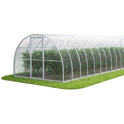 e-szklarnia Szklarnia ogrodowa Tunel 3x12 m profile 40x20 poliwęglan 4mm - Szklarnia z poliwęglanu e-szklarnia Szklarnia ogrodowa Tunel 3x12 m profile 40x20 poliwęglan 4mm - Szklarnia z poliwęglanu