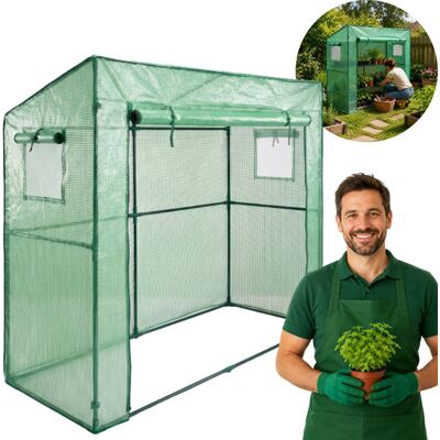 BAUSTER SZKLARNIA OGRODOWA WOLNOSTOJĄCA ZIELONA SIATKA PE 140G M2 DO UPRAWY ROŚLIN BAUSTER SZKLARNIA OGRODOWA WOLNOSTOJĄCA ZIELONA SIATKA PE 140G M2 DO UPRAWY ROŚLIN