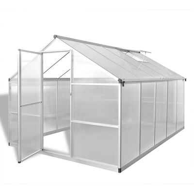 VMP Szklarnia Ogrodowa Wzmocniona Aluminiową Ramą, 7,55 M² VMP Szklarnia Ogrodowa Wzmocniona Aluminiową Ramą, 7,55 M²