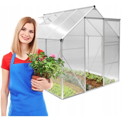 Grindi Szklarnia ogrodowa z poliwęglanu 4mm - Viola II - 2,5x2m Grindi Szklarnia ogrodowa z poliwęglanu 4mm - Viola II - 2,5x2m