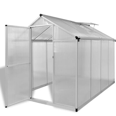 VMP Szklarnia ogrodowa ze wzmacnianą aluminiową ramą, 4,6 m² VMP Szklarnia ogrodowa ze wzmacnianą aluminiową ramą, 4,6 m²