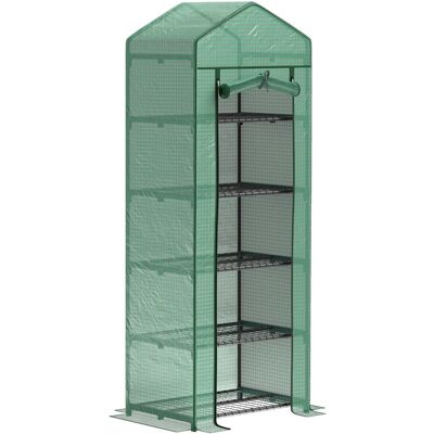 Szklarnia Outsunny z rolowanymi drzwiami i półkami, zimowa szklarnia z folii stalowej, szklarnia na balkon, do ogrodu, szklarnia na pomidory 69 x 49.. Szklarnia Outsunny z rolowanymi drzwiami i półkami, zimowa szklarnia z folii stalowej, szklarnia na balkon, do ogrodu, szklarnia na pomidory 69 x 49..