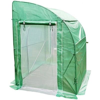 Inny producent Szklarnia Przyścienna Ogrodowa 300x150x200 Tunel Folia UV 140g Okna Inny producent Szklarnia Przyścienna Ogrodowa 300x150x200 Tunel Folia UV 140g Okna