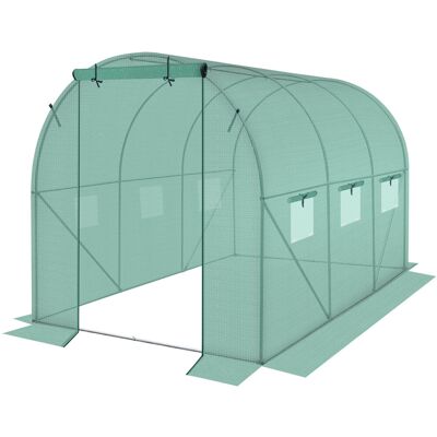 Saska Garden Szklarnia tunel ogrodowy PE 300x200x200cm zielony Saska Garden Szklarnia tunel ogrodowy PE 300x200x200cm zielony