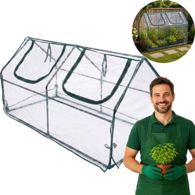 BAUSTER SZKLARNIA WOLNOSTOJĄCA MINI OGRODOWA PVC 80G DO WARZYW KWIATÓW UNIWERSALNA BAUSTER SZKLARNIA WOLNOSTOJĄCA MINI OGRODOWA PVC 80G DO WARZYW KWIATÓW UNIWERSALNA