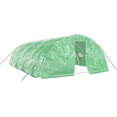VMP Szklarnia Ze Stalową Ramą, Zielona, 40 M², 8X5X2,3 M VMP Szklarnia Ze Stalową Ramą, Zielona, 40 M², 8X5X2,3 M