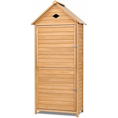 COSTWAY SZOPA NARZĘDZIOWA SCHOWEK NA NARZĘDZIA SZAFKA 80 x 45 x 177 cm COSTWAY SZOPA NARZĘDZIOWA SCHOWEK NA NARZĘDZIA SZAFKA 80 x 45 x 177 cm