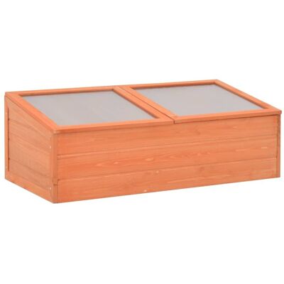The Living Store Inspekt na rośliny - drewniany - 100 x 50 x 34 cm - Szklarnia The Living Store Inspekt na rośliny - drewniany - 100 x 50 x 34 cm - Szklarnia