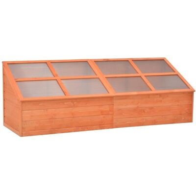 The Living Store Inspekt na rośliny - drewniany - 180x57x62 cm - Szklarnia The Living Store Inspekt na rośliny - drewniany - 180x57x62 cm - Szklarnia