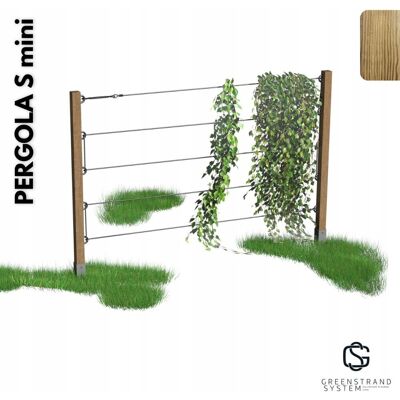 inna (Inny) Trejaż Drewniany Z Linami Stalowymi Smini 100x150 Pergola Impregnowany inna (Inny) Trejaż Drewniany Z Linami Stalowymi Smini 100x150 Pergola Impregnowany